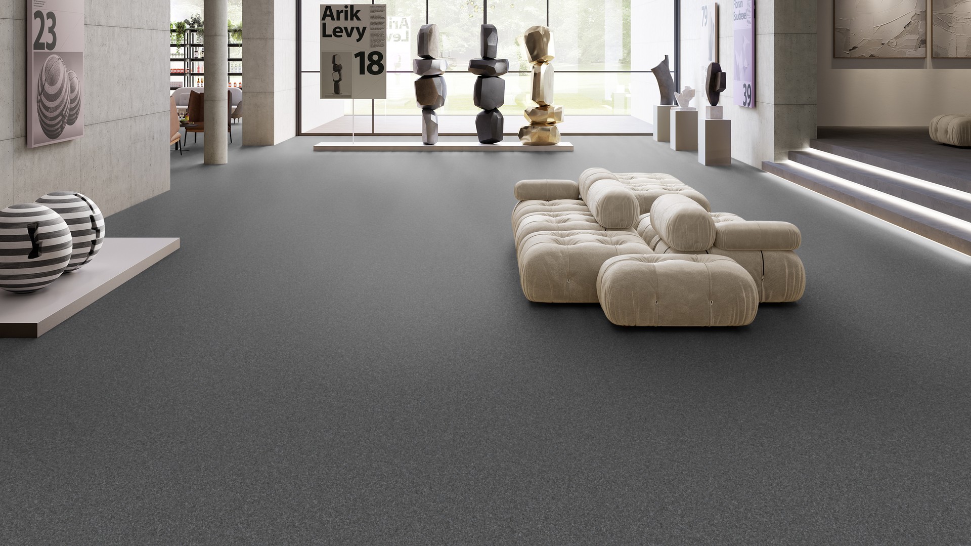 Ковровая плитка Medusa Tile 98 (500*500*5 мм) — купить в Сургуте