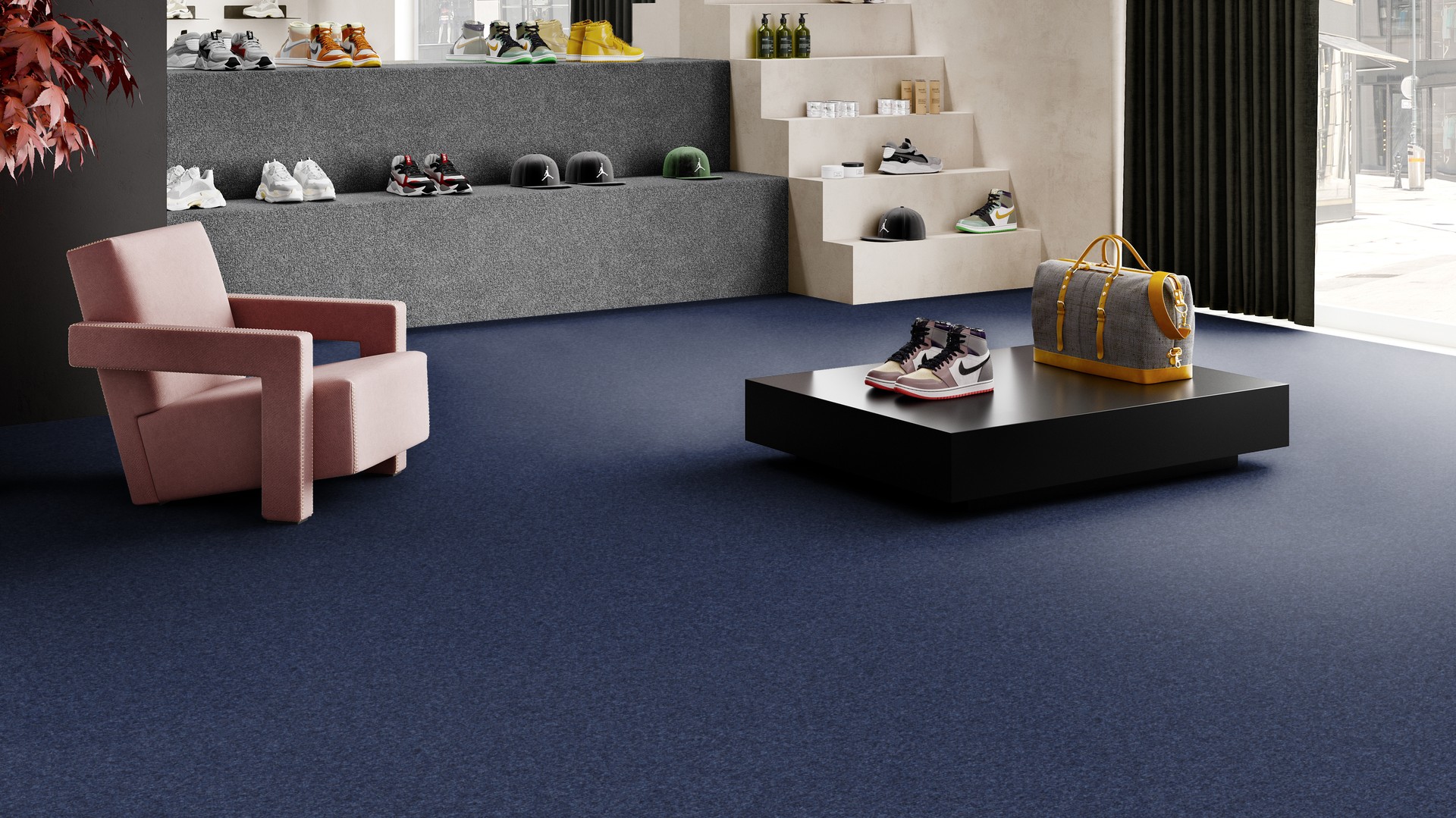 Ковровая плитка Medusa Tile 77 (500*500*5 мм) — купить в Сургуте