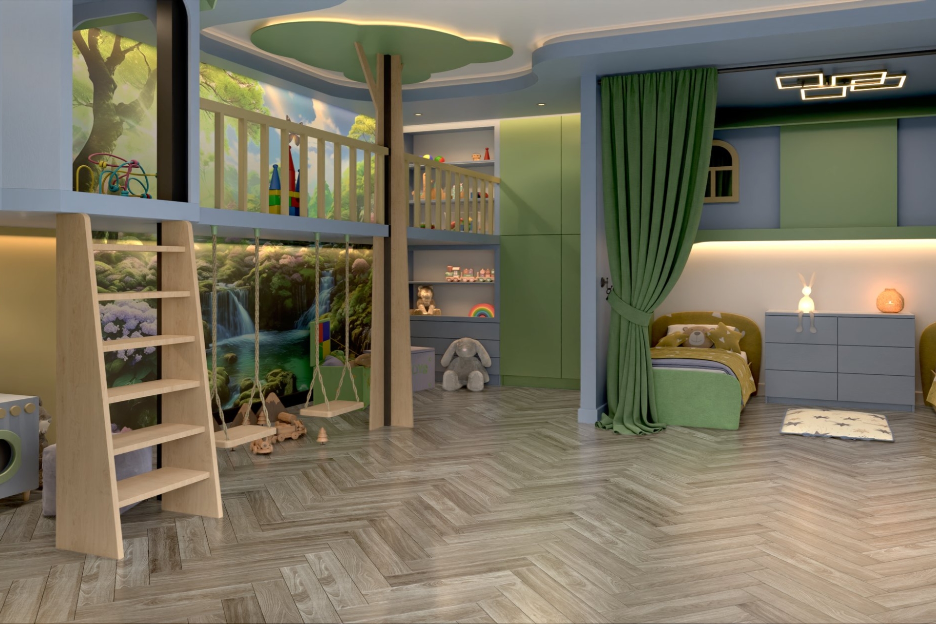 Инженерный паркет «Damy Floor» Скандинавский (укладка елочкой) — купить в Сургуте